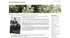 Desktop Screenshot of behindthewillowtrees.org.uk